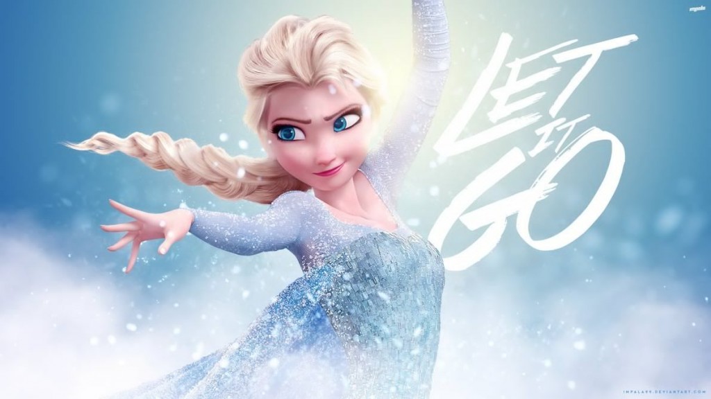 Elsa making it look easy...