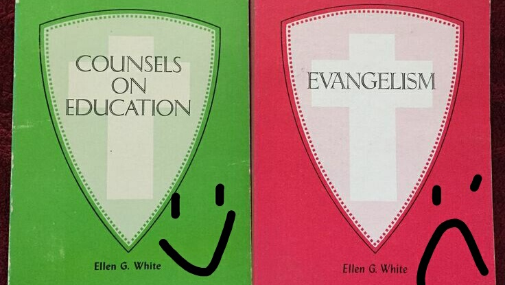 Official Ellen White book color switched from red to green on St. Patrick’s Day